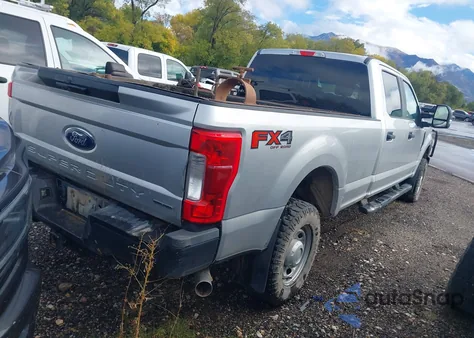 2019 Ford F-250 Xl из США, поврежденный, VIN 1FT7W2B66KEF83433